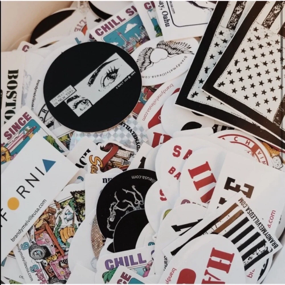 BRANDY MELVILLE STICKERS VSCO Laptop phone case cute y2k 2000’s bundle rare cute - Picture 11 of 11